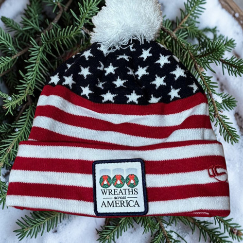 NEW! USA POM BEANIE