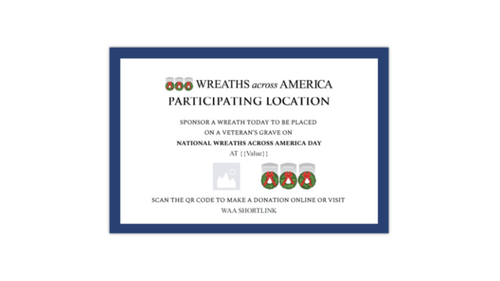 Personalized Lawn Sign Participating Location 2