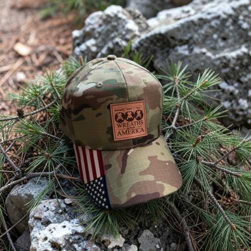 American Flag Camouflage Hat