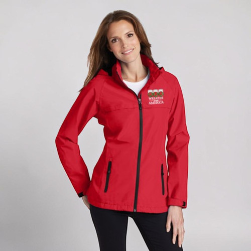 Women's Red Logo Jacket