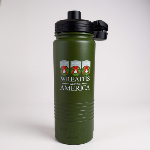 NEW! Army Green Patriot Water Bottle