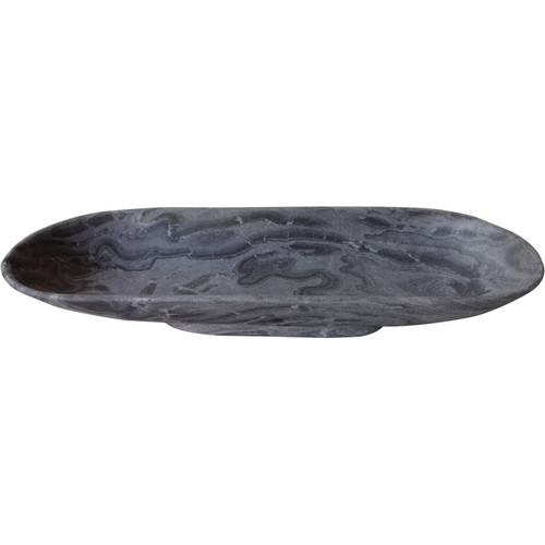 Approx.16" Carved Neutral Cylindrical Jade Calligraphy Brush