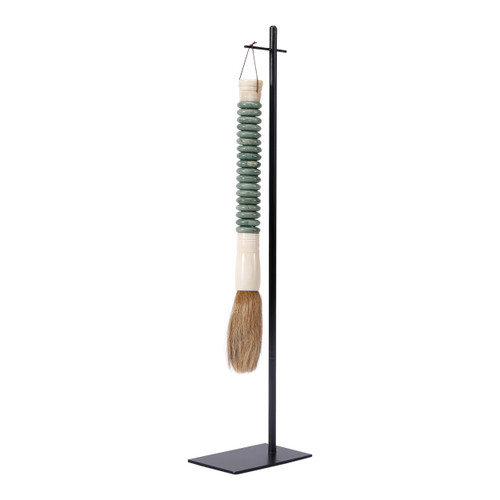 Light Green Jade Abacus Brush XL