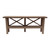 Old Pine Wood Console Table Natural finish