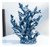 Artificial coral branch gray blue