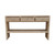 Lily Casa Round Coffee Table White Wash 50x50x17H