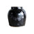 Vintage oil pot with black glaze Large (size vary)