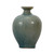 Vintage style green vase with short neck(size and finish vary)