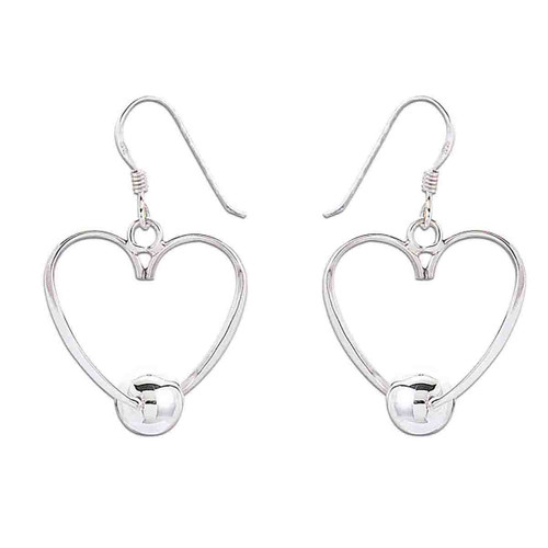 Freya Drop Earrings - Silver