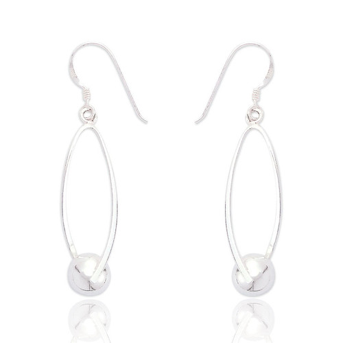 Xanthe Drop Earrings - Silver