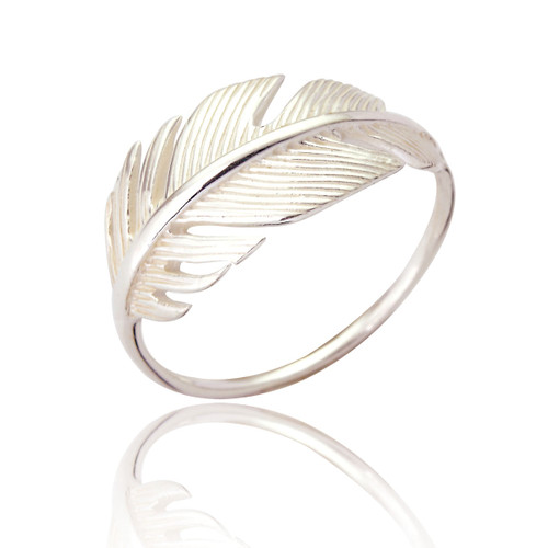 Hatty Feather Ring