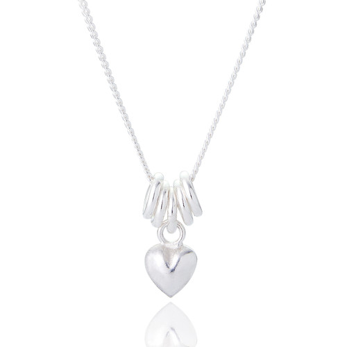 Sweetie Heart Pendant - Silver