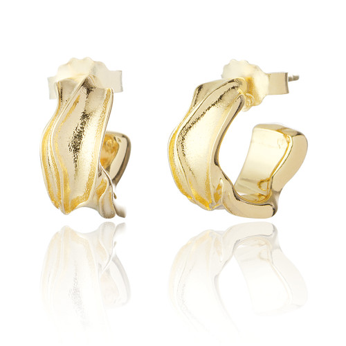 Arline Hoop Earrings - Gold