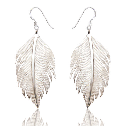 Hetty Feather Earrings - Silver