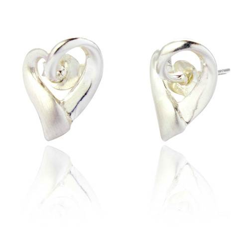 Beverly Stud Earrings - Silver Beverly Stud Earrings - Silver