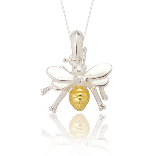Bella Bee Pendant & Chain -  Gold
