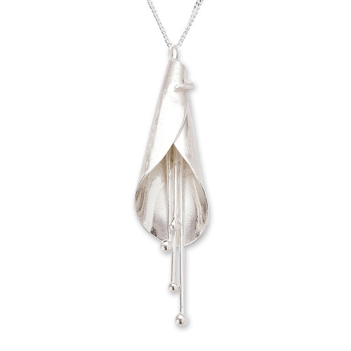 Zara Pendant & Chain - Silver