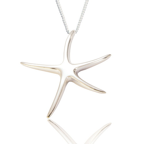 Miriam Pendant & Chain - Silver