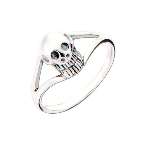 Stevie Skull Ring
