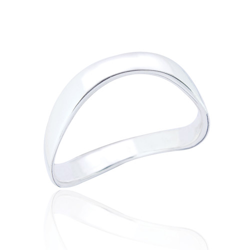 Genna Wave Ring - Silver