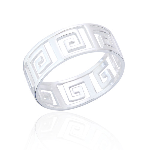 Dimitri Key Ring - Silver