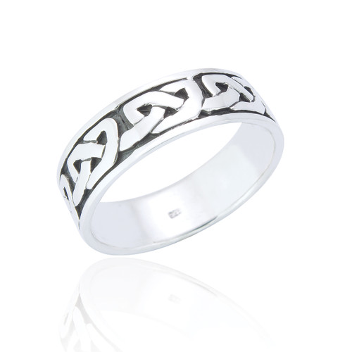 Ewan Men's Celtic Ring