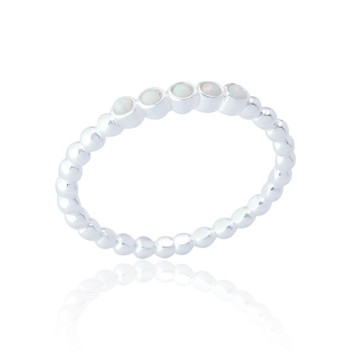 Talya Stone Ring - White Opal