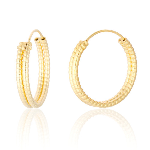 Lexie Hoop Earrings - Gold Lexie Hoop Earrings - Gold