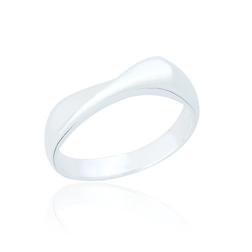 Pinara Twist Ring - Silver