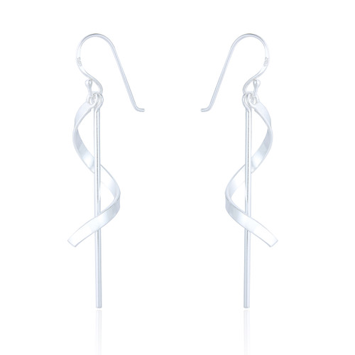 Anamaria Drop Earrings - Silver