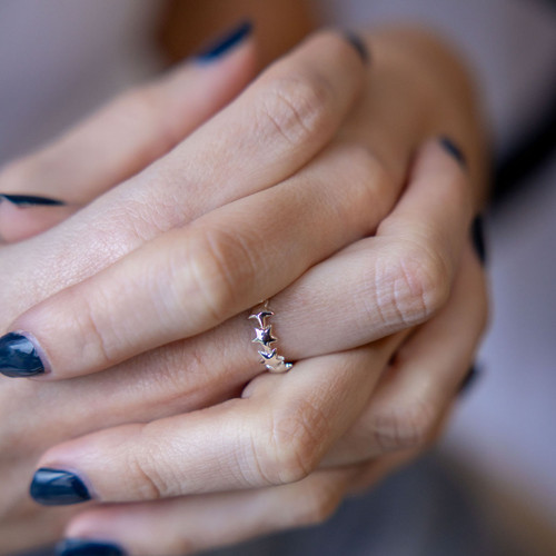 Asta Star Ring - Silver