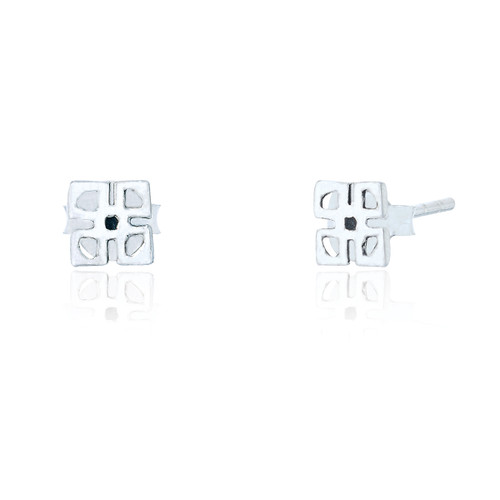 Celtic Square Stud (5 PAIR PACK)