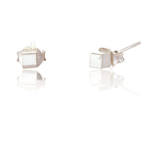 Square Stud 4mm (5 PAIR PACK)