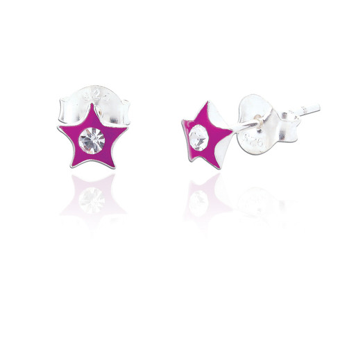 Purple Star Stud (5 PAIR PACK)