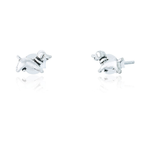 Pooch Stud - Silver (5 PAIR PACK)