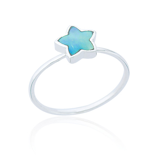 Zaha Star Ring - Abalone