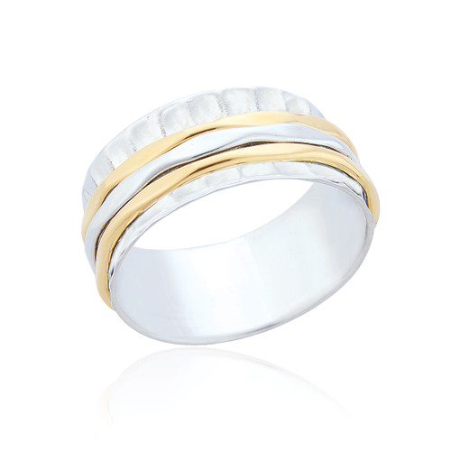 Zelma Spinning Ring - Mixed Metal