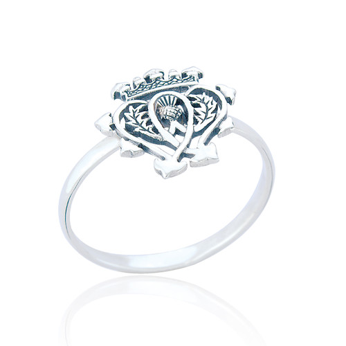 Alva Luckenbooth Ring - Silver