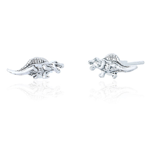 T-Rex Stud - Silver (3 pair pack )