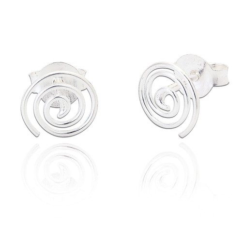 Swirl Stud (3 pair pack )