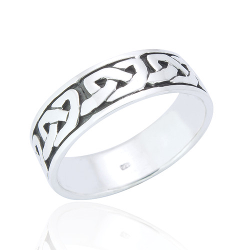 Ewan Men's Celtic Ring