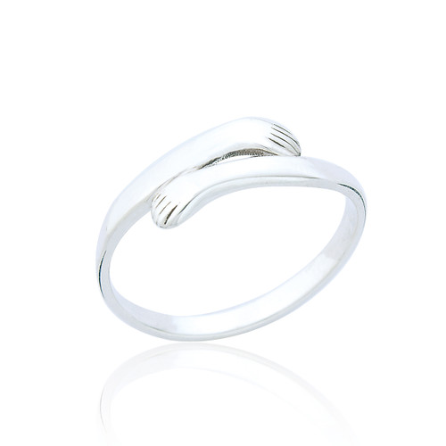 Maeve Hug Ring - Silver