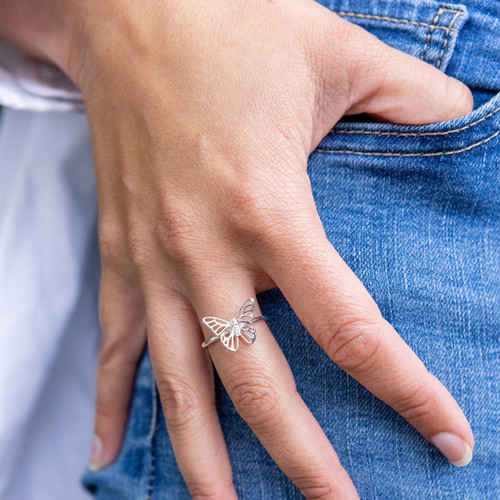 Everley Butterfly Ring