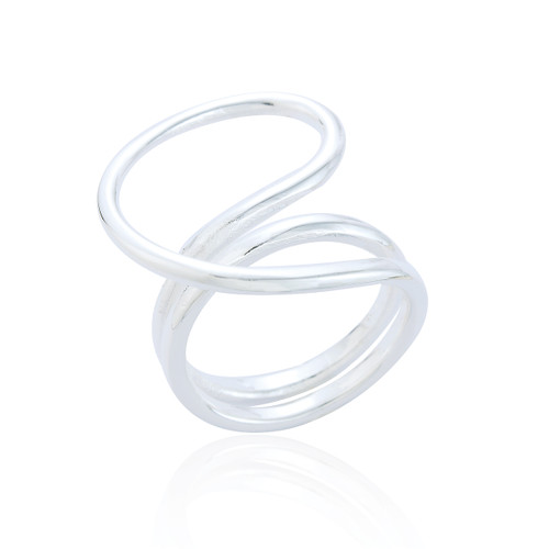 Siobhan Statement Ring - Silver