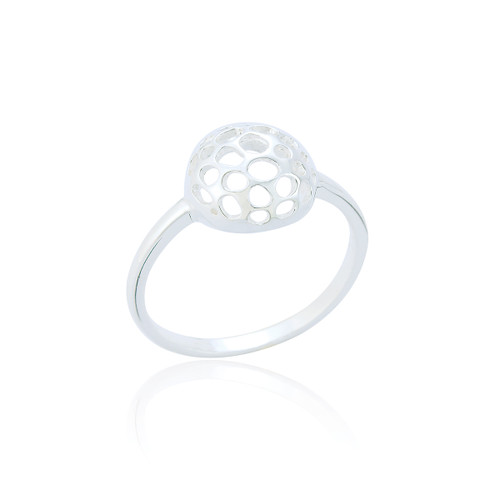 Hali Dome Ring - Silver