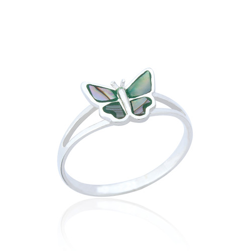 Lira Butterfly Ring - Abalone
