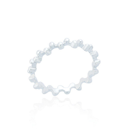 Elia Stacking Ring - Silver