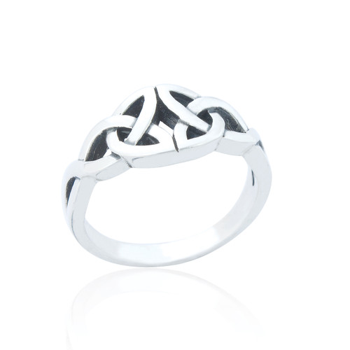 Ardara Celtic Knot Ring - Silver
