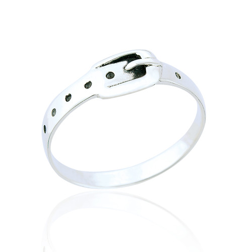 Clio Belt Ring - Silver