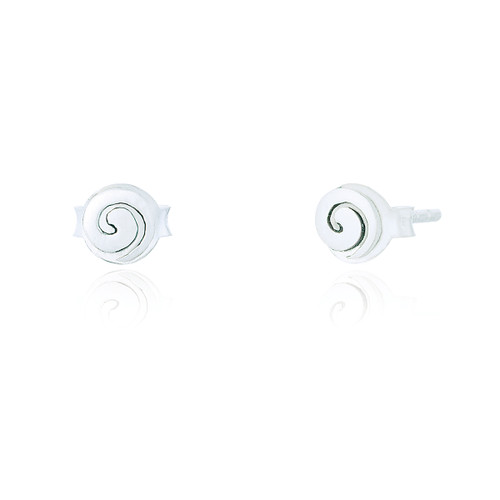 Tiny Swirl Stud (3 Pair Pack)